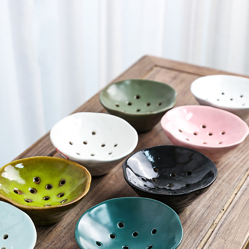 ชามใส่ดอกไม้ถ้ำเซรามิกสไตล์เซน - Ikebana Vase Kenzan บทวิจารณ์และราคา