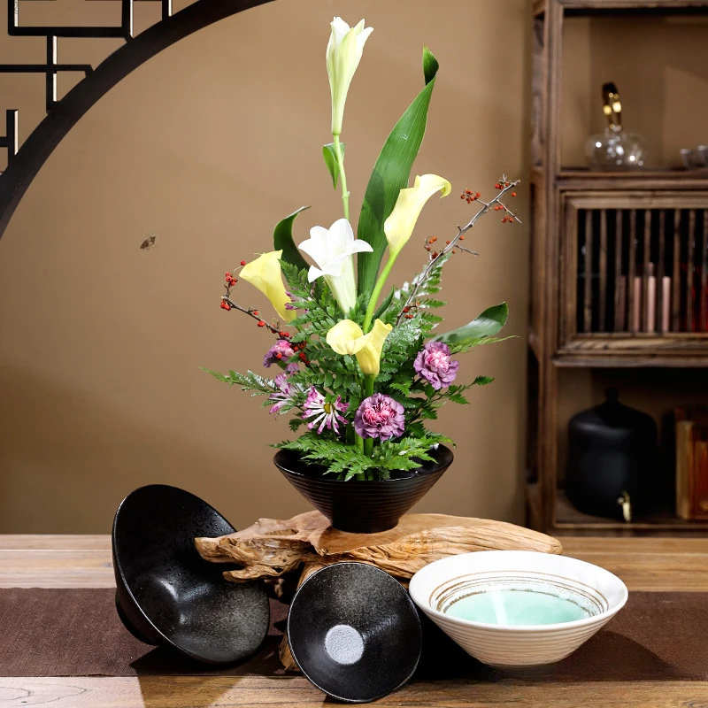 กบญี่ปุ่นแจกันเซรามิคช่อดอกไม้ - Ikebana Vase Kenzan บทวิจารณ์และราคา