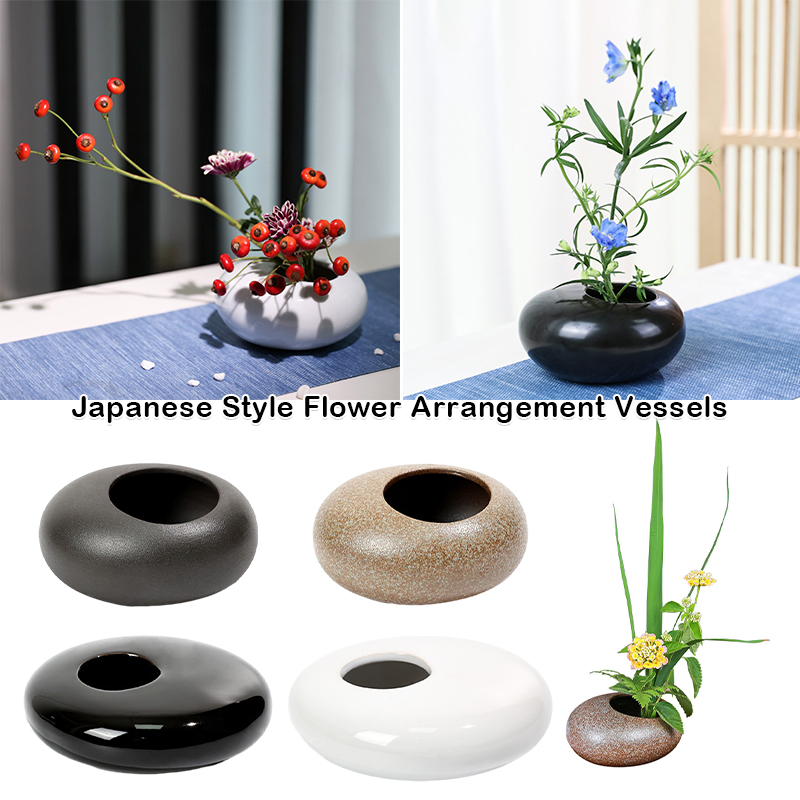 แจกันเซรามิกสไตล์ญี่ปุ่น ikeba - Ikebana Vase Kenzan บทวิจารณ์และราคา